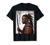 Samurai Warrior Saying Katana Strength Honor Hombres Mujeres Japón Camiseta