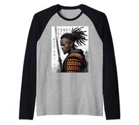 Samurai Warrior Saying Katana Strength Honor Hombres Mujeres Japón Camiseta Manga Raglan