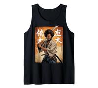 Samurai Warrior Saying Katana Strength Honor Hombres Mujeres Japón Camiseta sin Mangas