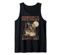 Samurai Warrior The Last Sushi Ropa de Calle Japonesa Ukiyo-e Camiseta sin Mangas