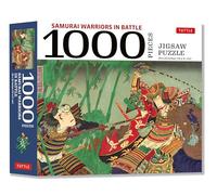 Samurai Warriors in Battle Jigsaw Puzzle - 1000 pieces /anglais: for Adults and Families - Finished Puzzle Size 29 x 20 inch (74 x 51 cm); A3 Sized Poster