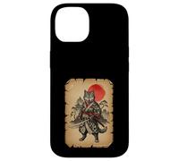 Samurai Wolf Anime Arte Japonés Carcasa para iPhone 14