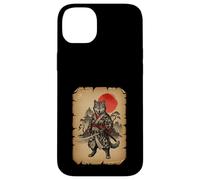 Samurai Wolf Anime Arte Japonés Carcasa para iPhone 14 Plus