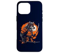 Samurai Wolf Japonés Carcasa para iPhone 16 Pro MAX