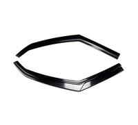 SAMWDK Difusor Labios Parachoques Delantero Coche Kit Carrocería Protector Alerón para VW para Polo 6R 6C 2009-2017 Accesorios para Automóviles Alerón Parachoques Delantero
