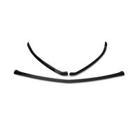 SAMWDK Divisor Labios Parachoques Delantero Inferior Embellecedor Canard para Benz Clase A W177 A180 A200 A220 A250 AMG 2019+ Alerón Parachoques Delantero