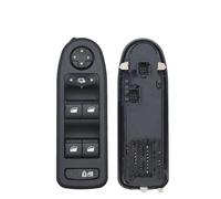 SAMWDK Elevador Ventanas Regulador Ventanilla Para Peugeot 308 508 2007-2013, Interruptor Control Ventana Automático, Botón Espejo Lateral 96659465ZD 98053439 30170396 98054508ZD(With Folding)