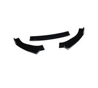 SAMWDK Kit Carrocería con Difusor Labio Divisor Parachoques Delantero para Golf 7, 7.5, MK7, MK7.5, para GTI, para GTD R, para Line (2012-2020) Alerón Parachoques Delantero(Gloss Black)