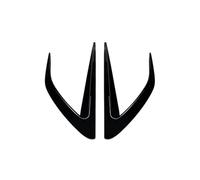 SAMWDK para Mazda para MX-5 para Miata ND 2016+, Parachoques Delantero Trasero Divisor Labios Alerón Protección Parachoques, Accesorios para Automóviles Alerón Parachoques Delantero(Front Black)