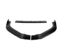 SAMWDK para Nissan para Altima 2013 2014 2015, Parachoques Delantero Negro Brillante, Difusor Labios, Kit Carrocería, Protector Alerón Alerón Parachoques Delantero(Gloss Black)