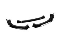 SAMWDK para Nissan para Altima 2019 2020 2021 2022, Parachoques Delantero Divisor, Difusor Labios Kit Carrocería, Protector Alerón Color Negro Brillante Alerón Parachoques Delantero(Gloss Black)