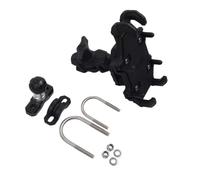 SAMWDK Soporte Navegación Moto GPS para Benelli para TRK702 para TRK702X 2022 2023 Motocicleta Inteligente Placa De Navegación GPS Soporte Manillar Adaptador Teléfono Titular(B Only Phone Holder)