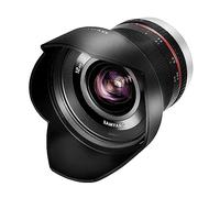 Samyang 12mm F2.0 APS-C Fuji X Negro - Lente Gran Angular de Distancia Focal Fija para Fuji X, Enfoque Manual, para Cámara X-T4, X-T30, X-T30 II, X-T200, X-Pro3, X- A7, X-A5, X-T100, X-T3, X-E3