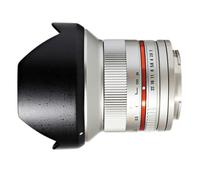 Samyang 12mm F2.0 NCS CS Fuji X Plateado | ✅ 5 años de garantia
