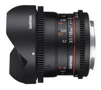Samyang 12mm T3.1 VDSLR ED AS NCS Ojo de pez MFT