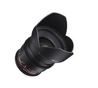Samyang 16mm T2.2 ED AS UMC CS Canon EOS M MILC - Objetivo (MILC, 13/11, Objetivo Ultra Ancho, 0,2 m, Canon EF-M, Manual)
