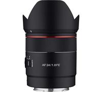 Samyang 24mm F1.8 AF Compact Full Frame Gran Angular para Sony E, Negro (SYIO2418-E)