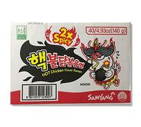 Samyang 2Xspicy Pollo Calientes Ramen Sabor - 40 Paquetes
