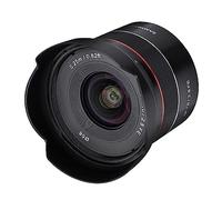 Samyang AF 18MM F2.8 FE SONY E - Objetivo de gran angular para cámaras réflex Sony Alpha (montura tipo E), con formato completo y sensor APS-C, color negro