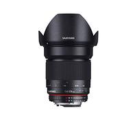 Samyang F1110806101 - Objetivo fotográfico DSLR para Sony E (Distancia Focal Fija 24mm, Apertura f/1.4-22 ED AS IF UMC, diámetro Filtro: 77mm), Negro