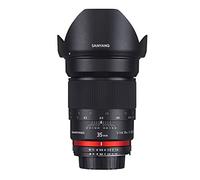 Samyang F1111006101 - Objetivo fotográfico DSLR para Sony E (Distancia focal Fija 35mm, Apertura f/1.4-22 AS UMC, diámetro Filtro: 77mm), Negro