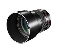 Samyang F1111201101 - Objetivo fotográfico DSLR para Canon EF (Distancia Focal Fija 85mm, Apertura f/1.4-22 AS IF UMC, diámetro Filtro: 72mm), Negro