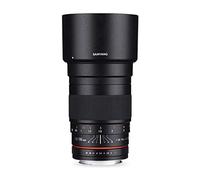 Samyang F1112204101 - Objetivo fotográfico DSLR para Pentax (Distancia Focal Fija 135mm, Apertura f/2-22 ED UMC, diámetro Filtro: 77mm), Negro