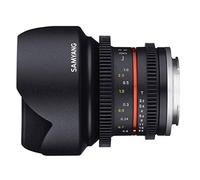 Samyang F1420509101 - Objetivo para vídeo VCSC-Mirrorless para Micro Cuatro Tercios (Distancia Focal Fija 12mm, Apertura T2.2-22 Cine NCS CS, diámetro Filtro: 67mm), Negro