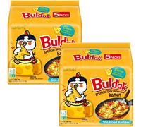 Samyang - Fideos Buldak con sabor a pollo caliente, 140 g (paquete de 10)