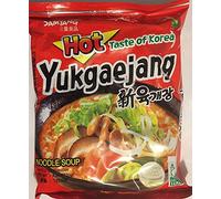 Samyang Hot Taste of Korea Yukgaejang - Sopa de fideos (5 unidades)