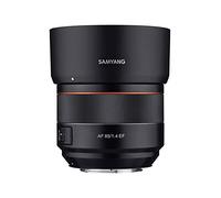 Samyang Lente de Enfoque automático de Alta Velocidad F1.4 de 85 mm para Montura Canon EF, Negro (SYIO85AF-C)