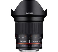 Samyang DSLR - Objetivo fotográfico para Sony E (20 mm, F1.8 ED, AS UMC), Negro