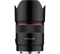 Samyang Obiettivo da ritratto AF 75mm F1.8 FE - Autofocus full frame e APS-C a focale fissa - compatibile con l'attacco E di Sony per A9 II A7 III A7C II A7C R A6600 A6500 A6400 A6300 e molti altri