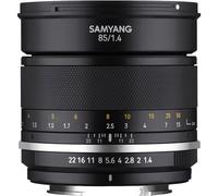 Samyang - Objetivo para cámara, 85 mm F1.4 MK2 Fuji X, Negro