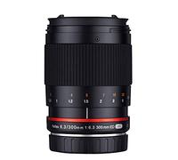 Samyang Reflex f/6.3 300mm Fujifilm X MILC Negro - Objetivo (MILC, 9/9, 0,9 m, Fujifilm X, Manual, 30 cm)