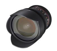 Samyang SA1103 - Objetivo para vídeo VDSLR 10mm T3.1 ED AS NCS CS II para Fuji X, Negro