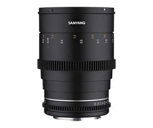 Samyang SA1614 - Lentes de Cámara Compatibles con 35MM T 1.5 MK2 MFT, Negro