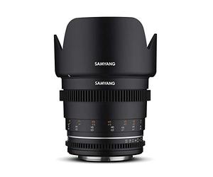 Samyang SA1714 - Lentes de Cámara Compatibles con 50MM T 1.5 MK2 MFT, Negro