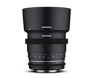 Samyang SA1813 - Lentes de Cámara Compatibles con 85MM T1.5 MK2 Sony E, Negro