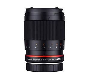 Samyang SAM300NIKON - Objetivo para cámara Nikon, 300 mm, F6.3 ED UMC CS