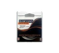 Samyang SAMUVMC52 - Filtro UV (52 mm, Revestimiento múltiple), Color Negro