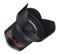 Samyang SY12M-FX-SIL - Objetivo Gran Angular para cámaras Fujifilm X-Mount (12 mm, F2.0)