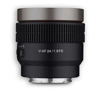 Samyang V-AF 24mm T1.9 FE para Sony E - Lente de Video con Enfoque Automático, Cine 8K, Soporte de Interruptor Personalizado y Botón 23343 - Negro