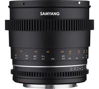 Samyang VDSLR 85mm T1.5 MK2 Canon RF | ✅ 5 años de garantia
