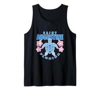 San Agustín Florida Vacaciones Tortuga Marina Flor Tropical Camiseta sin Mangas