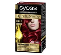 San Algue Syoss Oleo Supremo de color permanente 5-92 de color rojo brillante