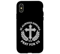 San Aloysius Gonzaga ruega por Nosotros el Santo católico Carcasa para iPhone X/XS