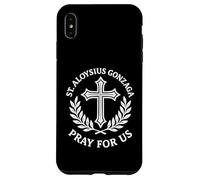 San Aloysius Gonzaga ruega por Nosotros el Santo católico Carcasa para iPhone XS MAX