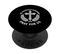 San Aloysius Gonzaga ruega por Nosotros el Santo católico PopSockets PopGrip Adhesivo