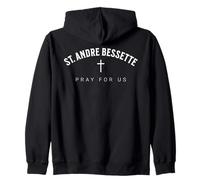 San André Bessette Patrono Católico Santo Cristiano Sudadera con Capucha